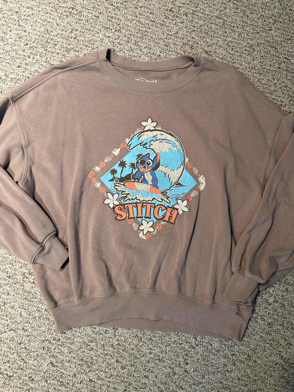 Disney Stitch Graphic Crewneck Sweater
